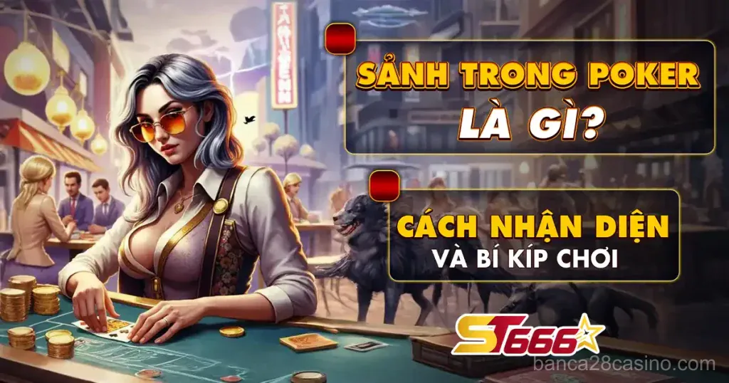 Sảnh poker sang trọng